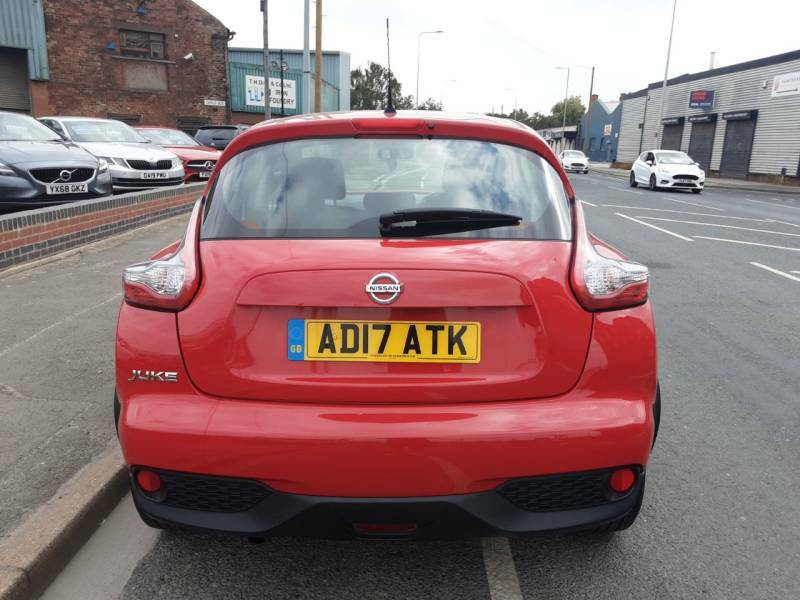 Nissan Juke 1.6 94 Visia - 2017 17 Red #3