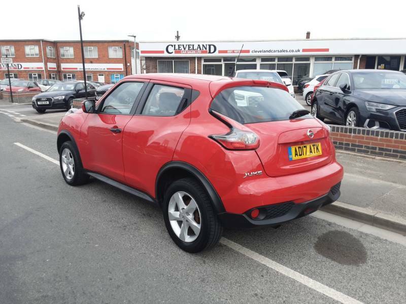 Nissan Juke 1.6 94 Visia - 2017 17 Red #4