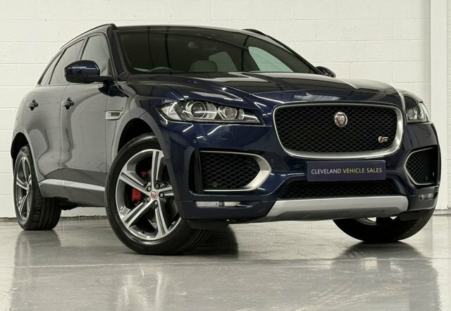 Jaguar F-Pace 2017 3.0 D300 V6 S Suv Awd Euro 6 Blue
