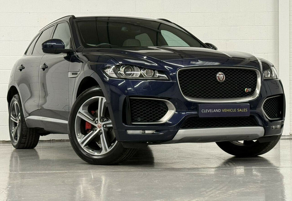 Jaguar F-Pace 3.0 D300 V6 S Suv Awd Euro 6 Ss Blue