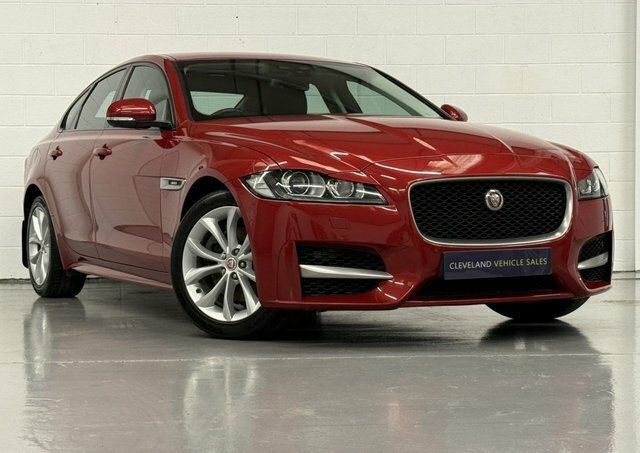 Jaguar XF 2017 2.0D R-sport Saloon Euro 6 S Red