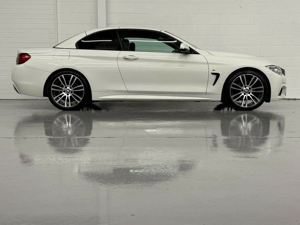 BMW 4 Series 2.0 420D M Sport Convertible Euro LV15HXO White #2