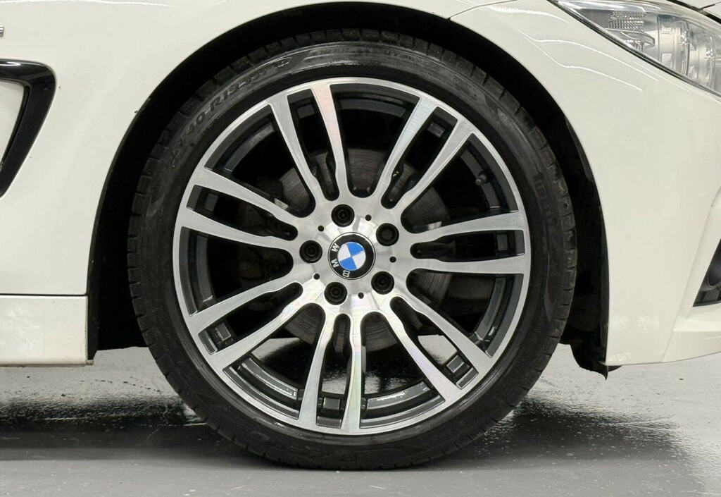 BMW 4 Series 2.0 420D M Sport Convertible Euro LV15HXO White #3