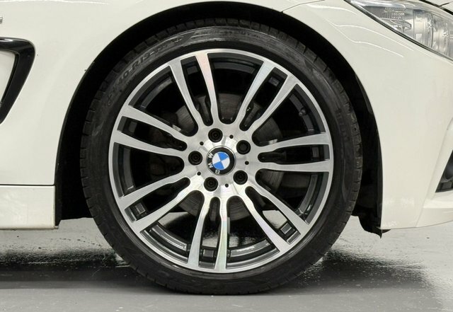 BMW 4 Series 2015 2.0 420D M Sport Convertible White #3