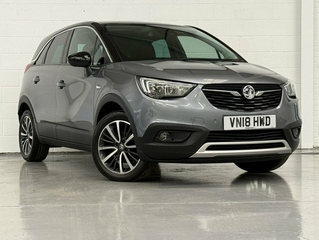 Vauxhall Crossland X 2018 1.6 Turbo D Elite Nav Suv E Grey