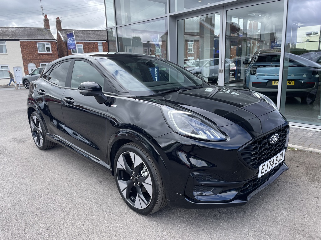 Ford Puma 1.0 Ecoboost Hybrid Mhev St-line Black