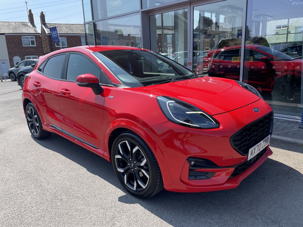 Ford Puma 1.0 Ecoboost Hybrid Mhev St-line X First Ed Red