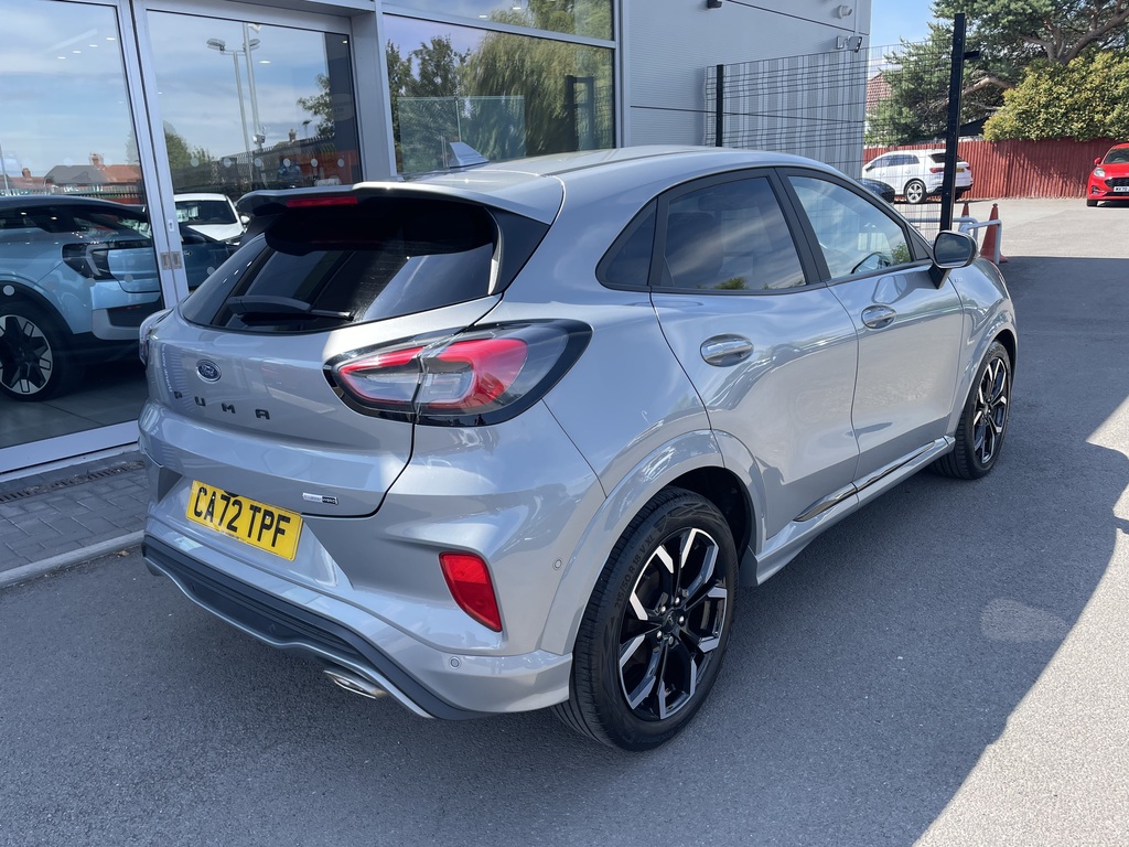 Ford Puma 1.0 Ecoboost Hybrid Mhev St-line X Dct Silver #6