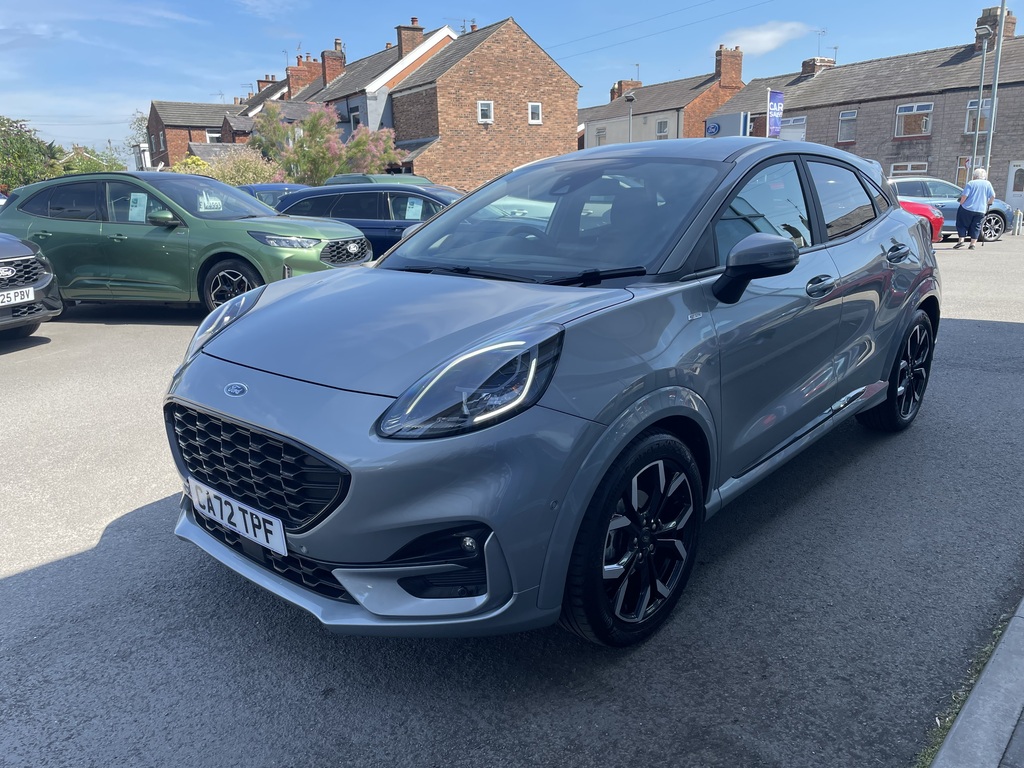 Ford Puma 1.0 Ecoboost Hybrid Mhev St-line X Dct Silver #3