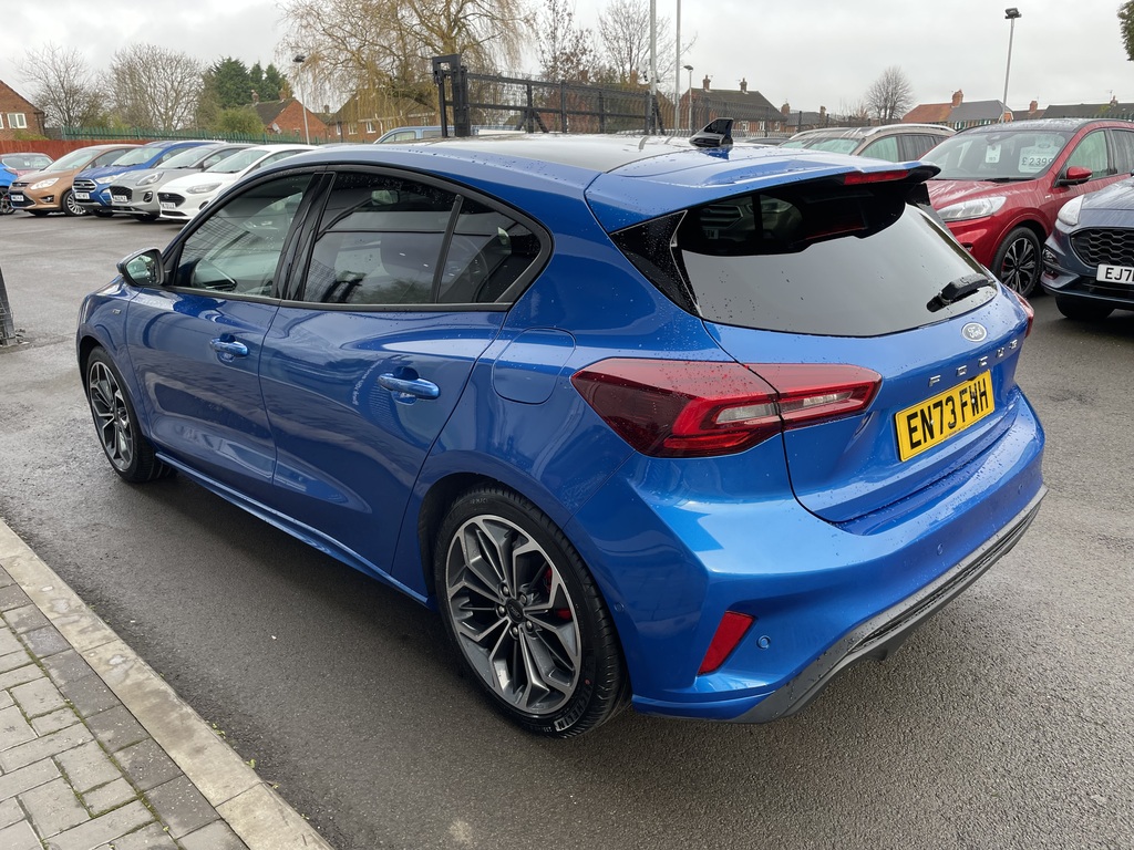 Ford Focus 1.0 Ecoboost Hybrid Mhev St-line X Blue #4