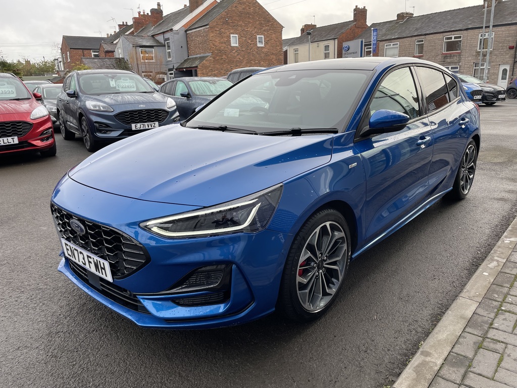 Ford Focus 1.0 Ecoboost Hybrid Mhev St-line X Blue #3