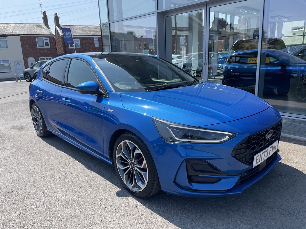 Ford Focus 1.0 Ecoboost Hybrid Mhev St-line X Blue