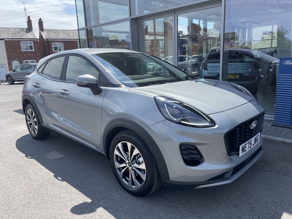 Ford Puma 1.0 Ecoboost Hybrid Mhev Titanium Dct Silver