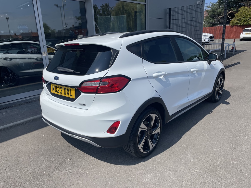 Ford Fiesta 1.0 Ecoboost Hybrid Mhev 125 Active MD23DXL White #6