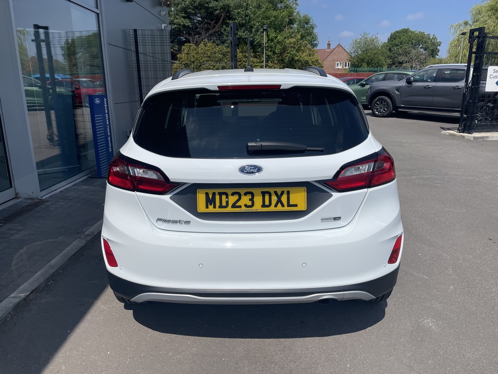 Ford Fiesta 1.0 Ecoboost Hybrid Mhev 125 Active MD23DXL White #5