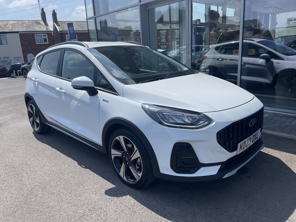 Ford Fiesta 1.0 Ecoboost Hybrid Mhev 125 Active White