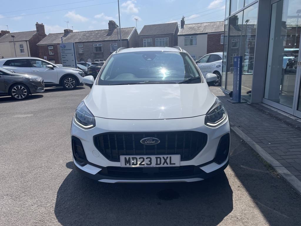 Ford Fiesta 1.0 Ecoboost Hybrid Mhev 125 Active MD23DXL White #2