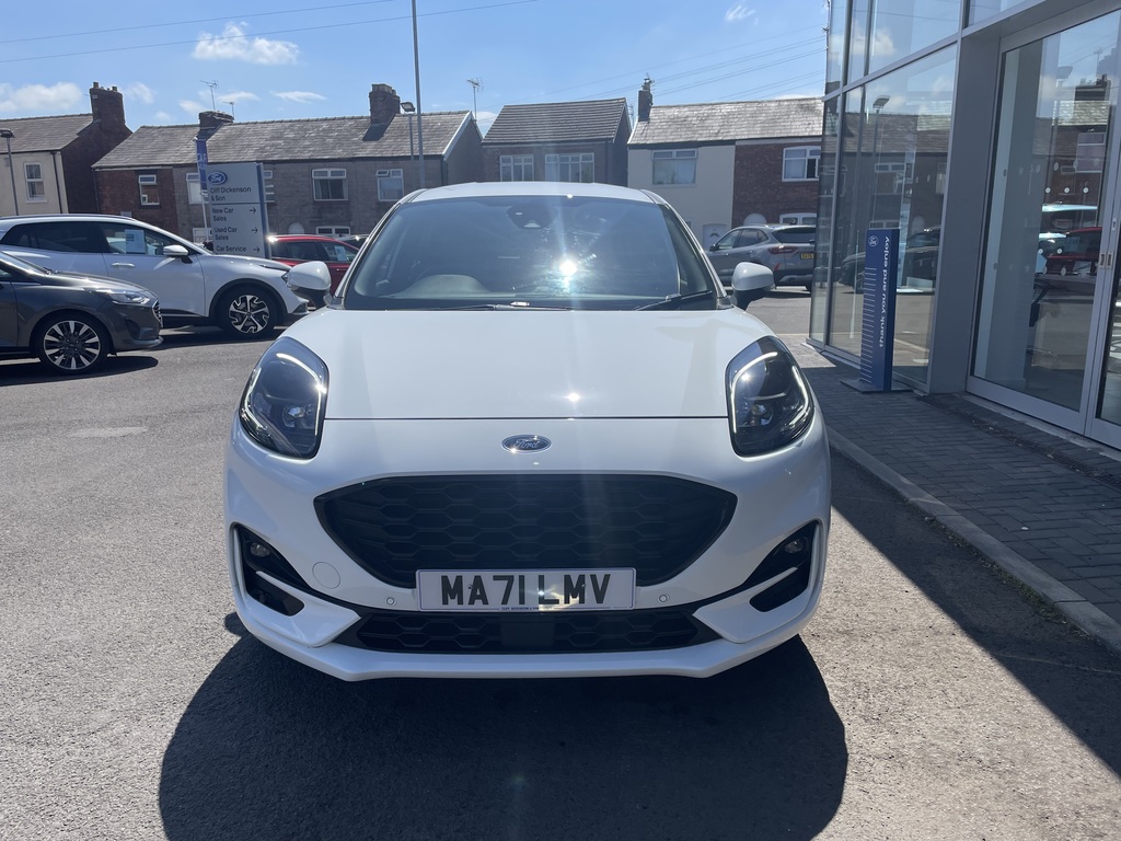 Ford Puma 1.0 Ecoboost Hybrid Mhev St-line X MA71LMV White #2