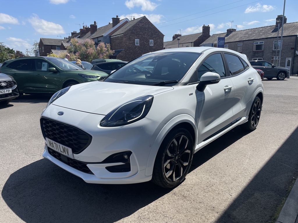 Ford Puma 1.0 Ecoboost Hybrid Mhev St-line X MA71LMV White #3