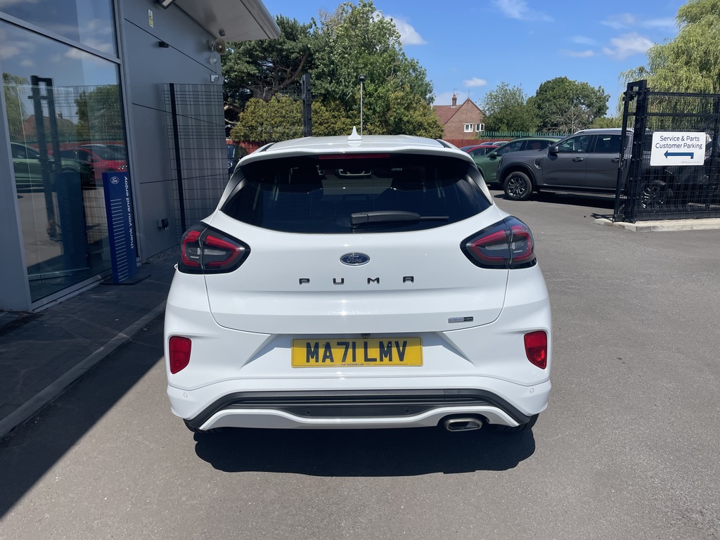 Ford Puma 1.0 Ecoboost Hybrid Mhev St-line X MA71LMV White #5