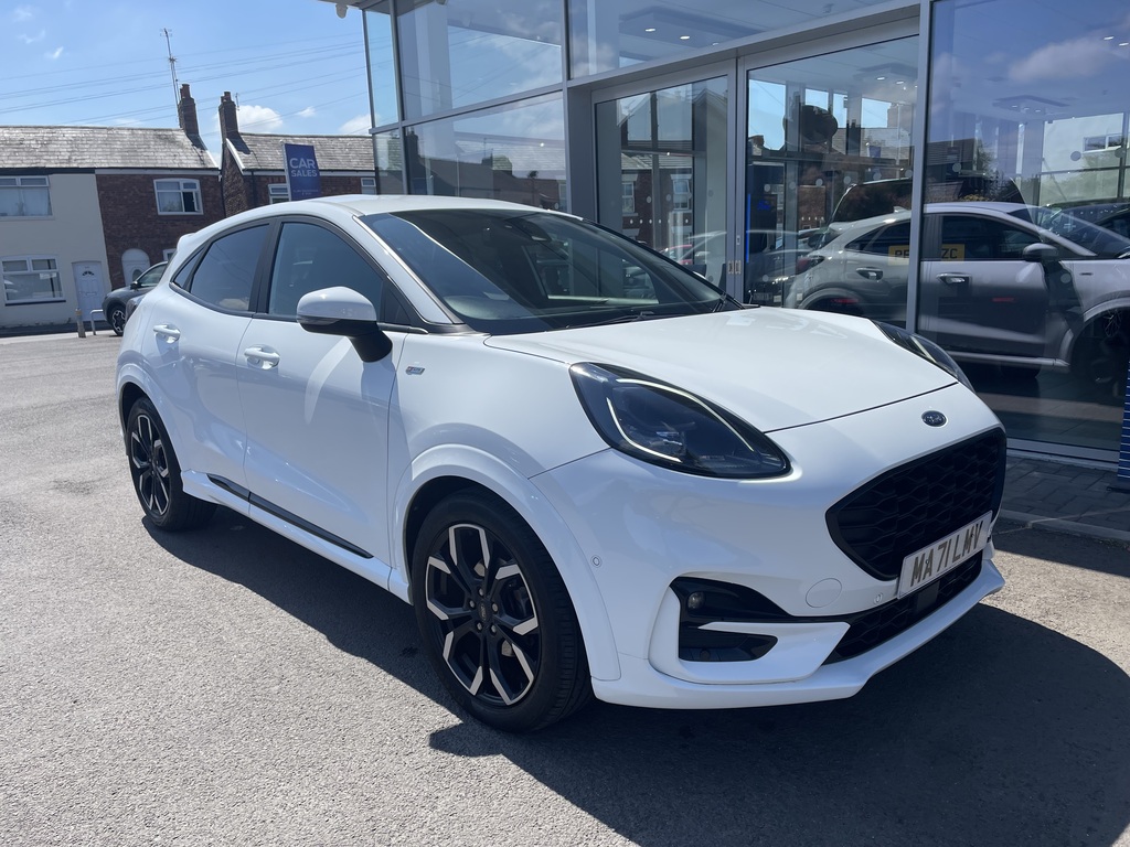 Ford Puma 1.0 Ecoboost Hybrid Mhev St-line X White