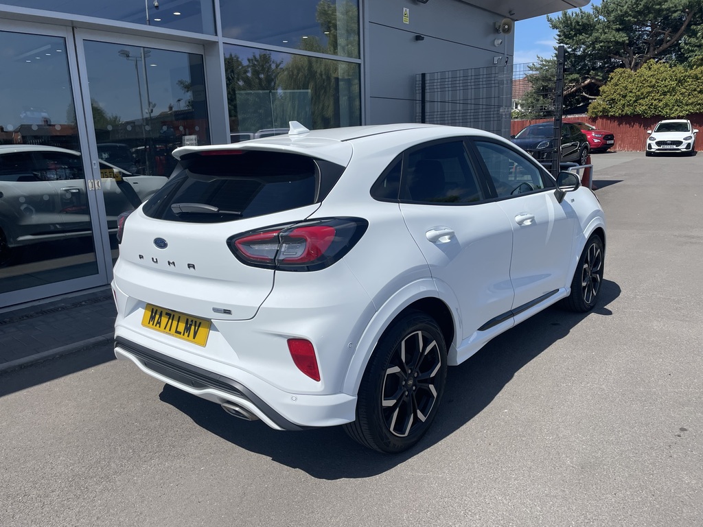 Ford Puma 1.0 Ecoboost Hybrid Mhev St-line X MA71LMV White #6