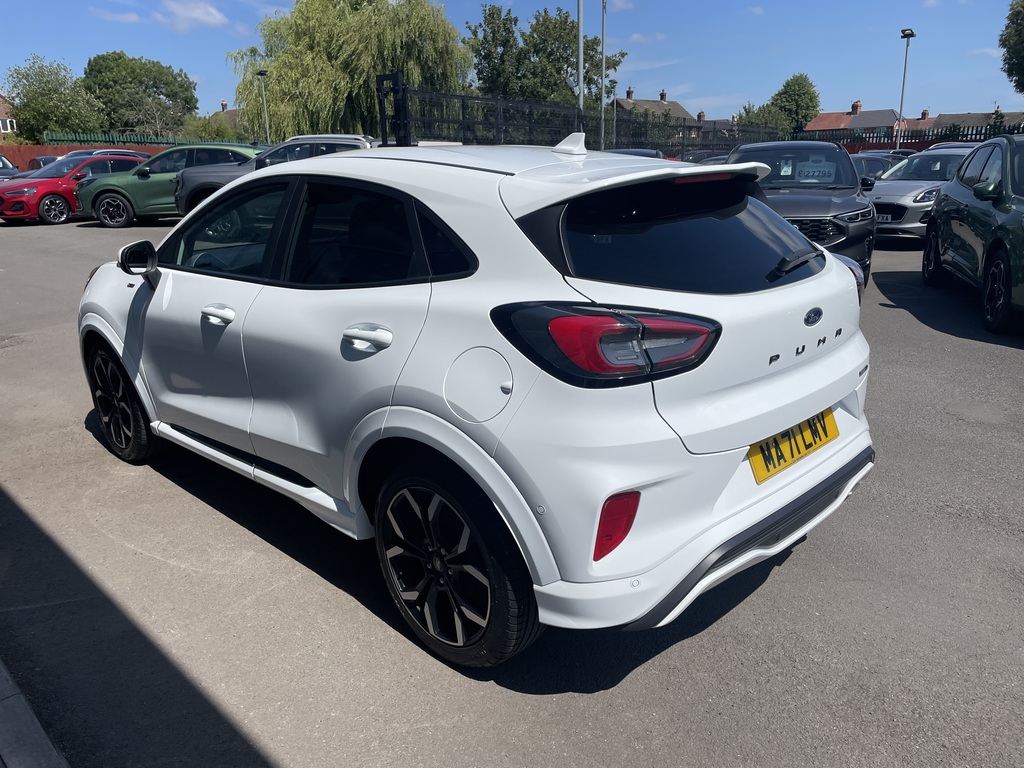 Ford Puma 1.0 Ecoboost Hybrid Mhev St-line X MA71LMV White #4