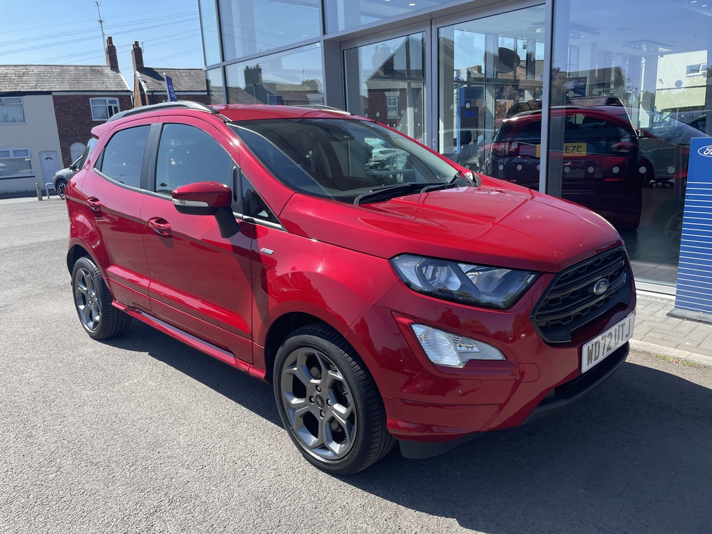Ford Ecosport 1.0 Ecoboost 125 St-line X Pack Red