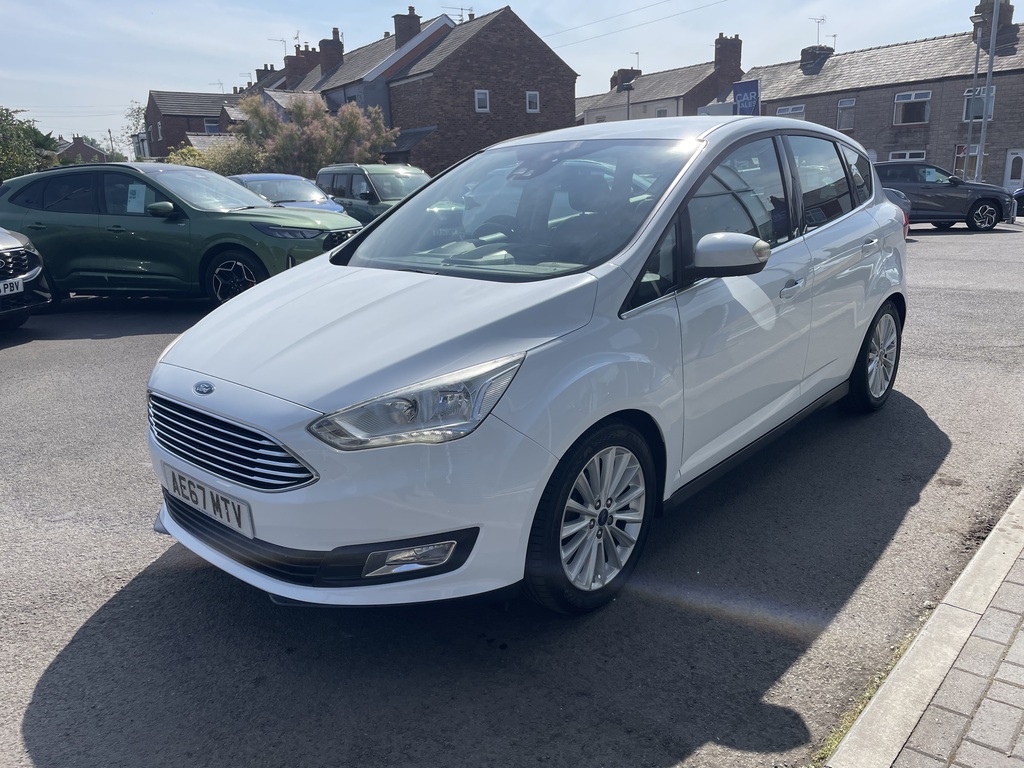 Ford C-Max 1.0 Ecoboost 125 Titanium Navigation White #3