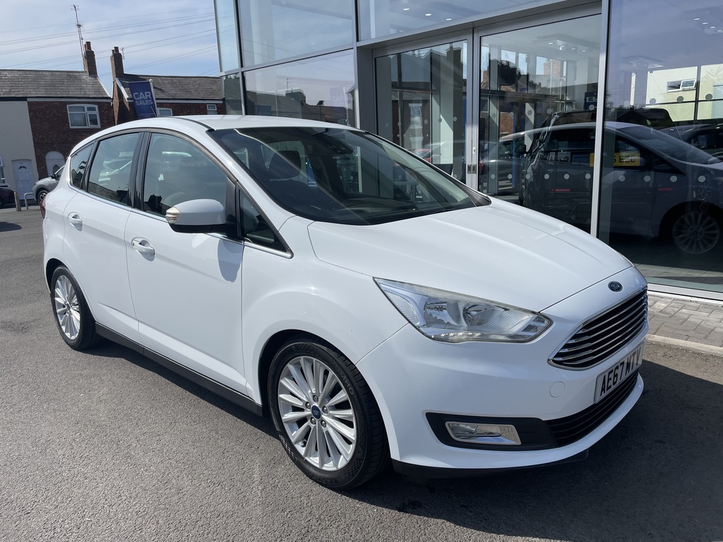 Ford C-Max 1.0 Ecoboost 125 Titanium Navigation White
