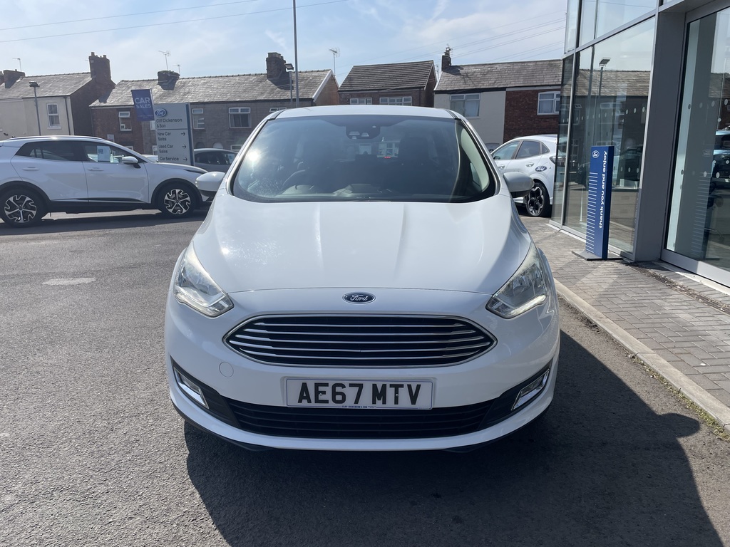 Ford C-Max 1.0 Ecoboost 125 Titanium Navigation White #2