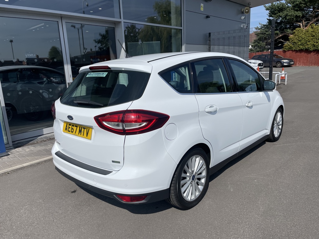 Ford C-Max 1.0 Ecoboost 125 Titanium Navigation White #6
