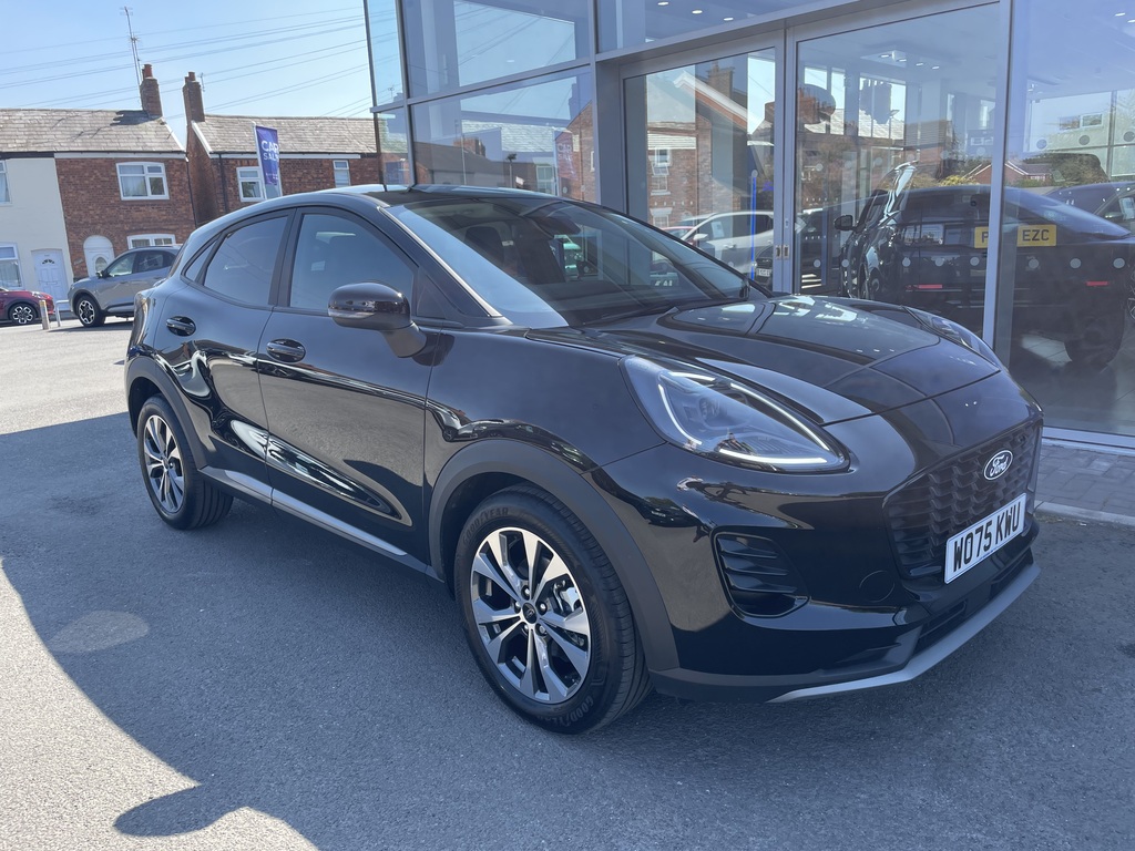 Ford Puma 1.0 Ecoboost Hybrid Mhev Titanium Dct Black