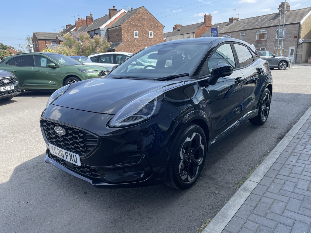 Ford Puma 1.0 Ecoboost Hybrid Mhev St-line X Black #3
