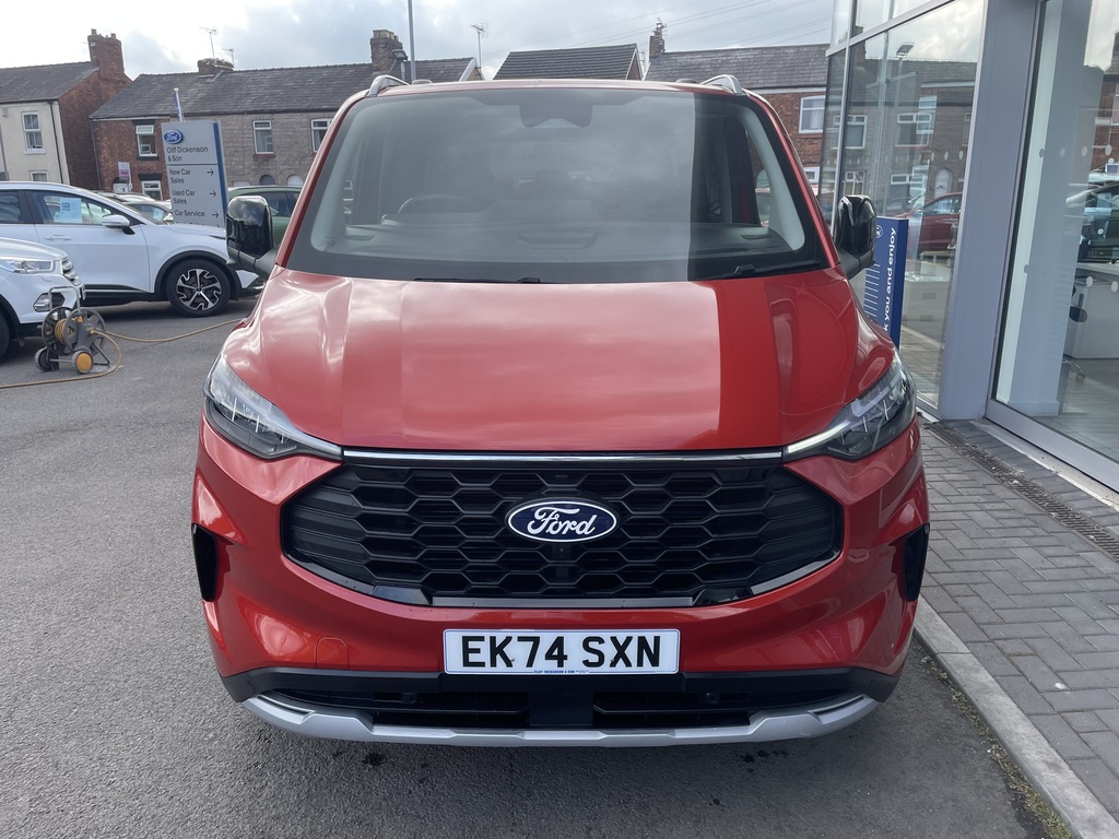 Ford Tourneo Custom 2.0 Ecoblue 170Ps H1 Active 8 Seater Red #4