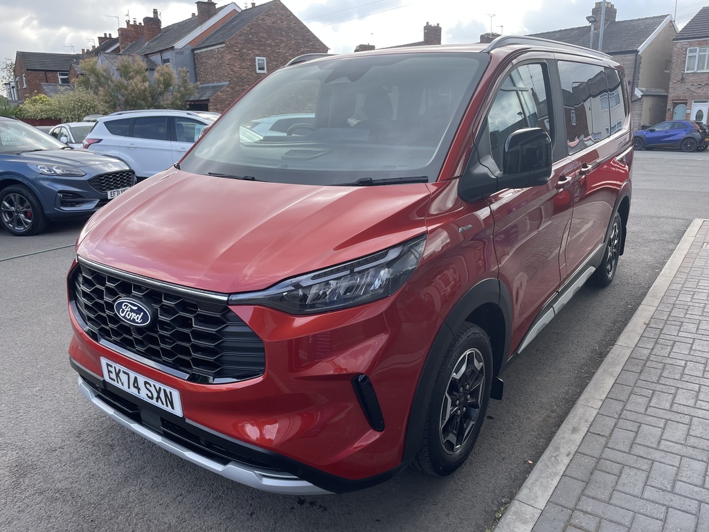 Ford Tourneo Custom 2.0 Ecoblue 170Ps H1 Active 8 Seater Red #2