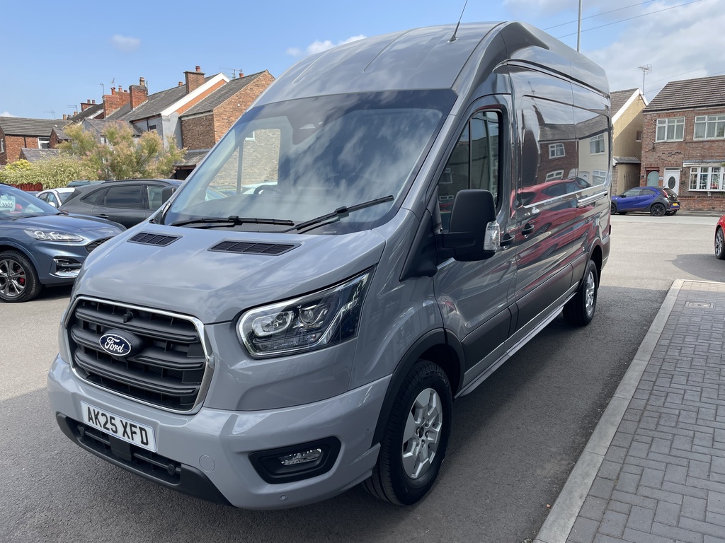 Ford Transit Custom 2.0 Ecoblue 165Ps H2 Limited Van Nav AK25XFD Grey #2