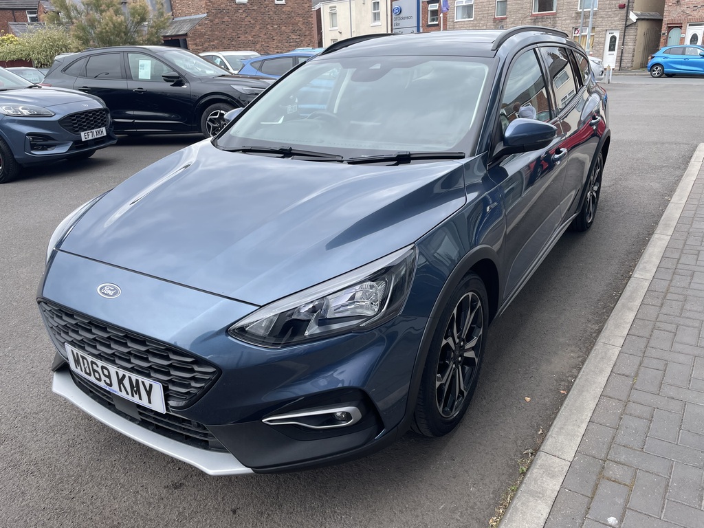 Ford Focus 1.0 Ecoboost 125 Active X MD69KMY Blue #3