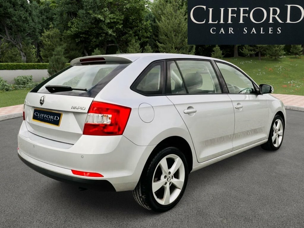 Skoda Rapid Spaceback Hatchback Silver #5