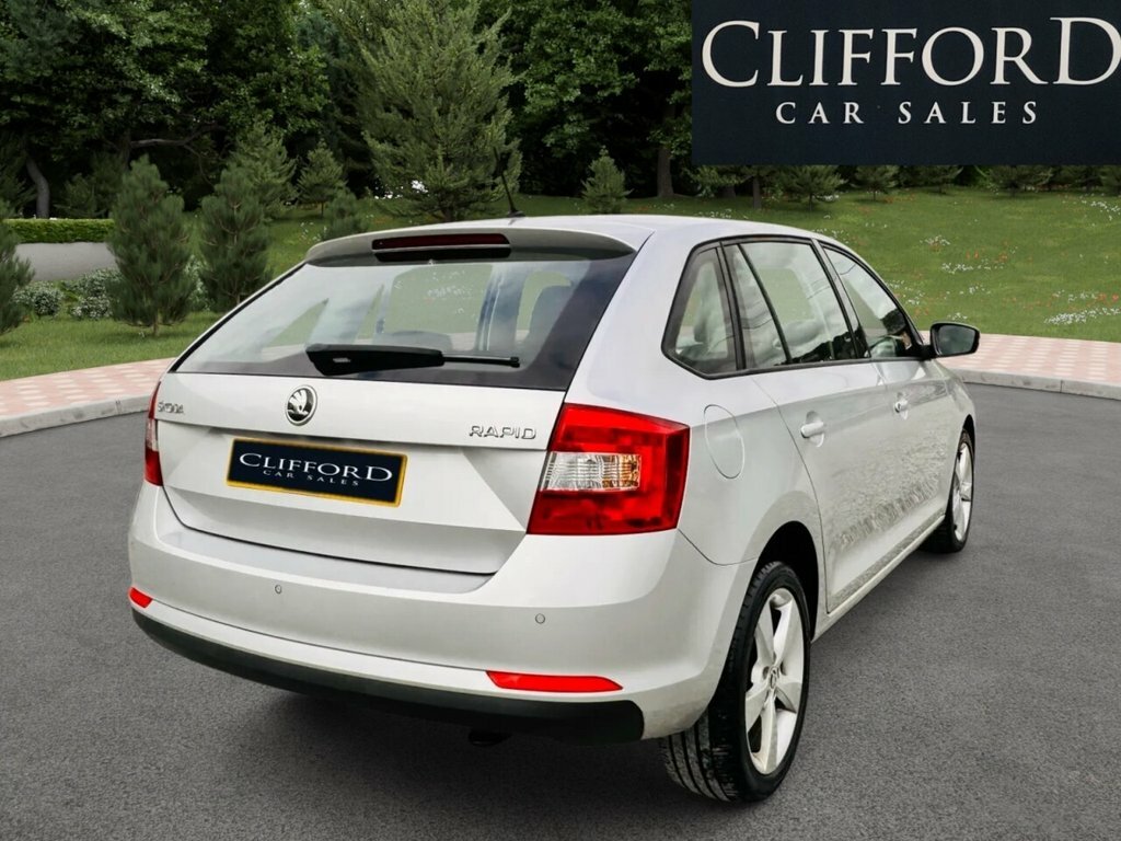 Skoda Rapid Spaceback Hatchback Silver #6