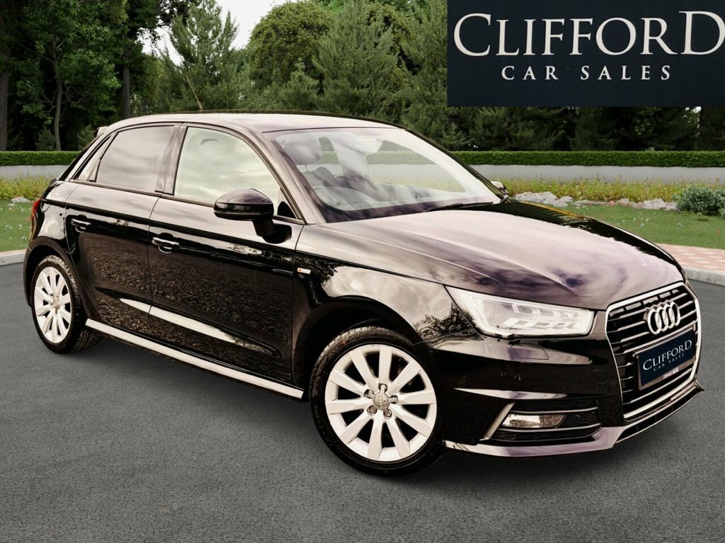 Audi A1 Hatchback Black #3