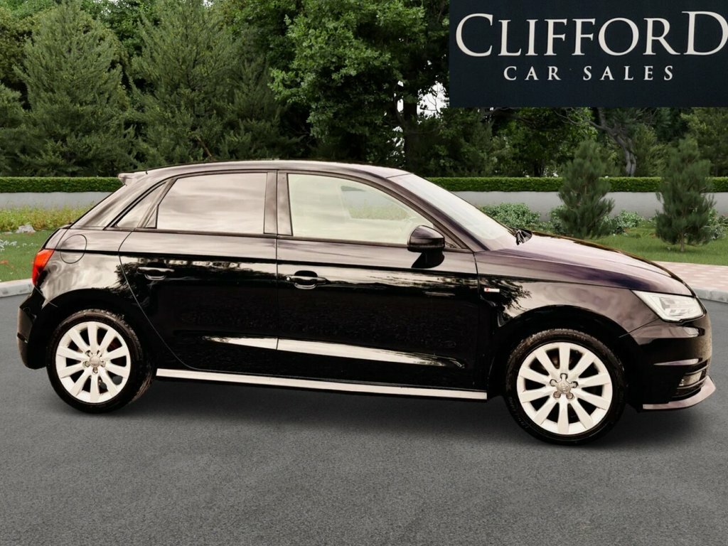Audi A1 Hatchback Black #4