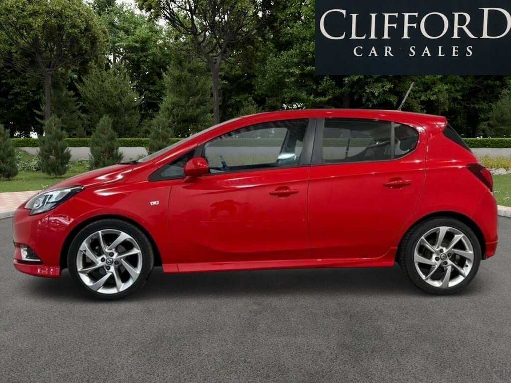 Vauxhall Corsa Hatchback BU67WVJ Red #3