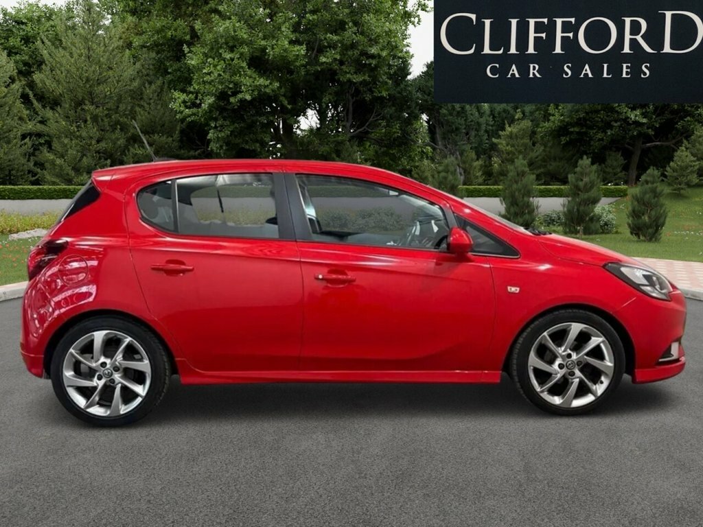 Vauxhall Corsa Hatchback BU67WVJ Red #2