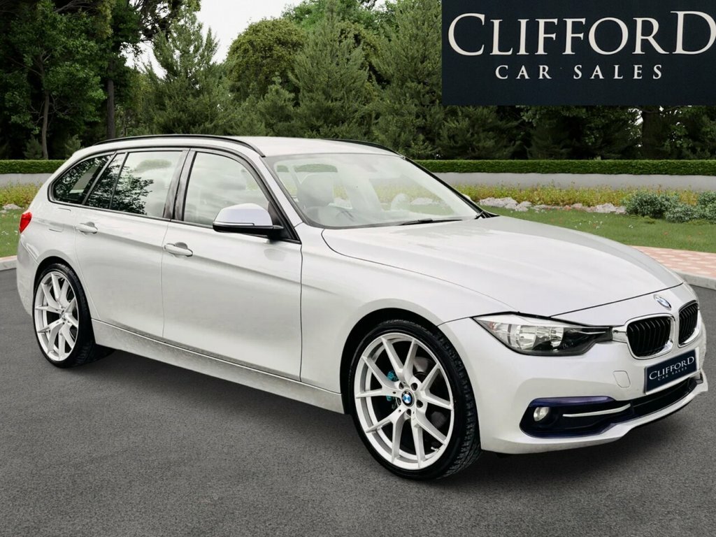 BMW 3 Series Estate Silver #5