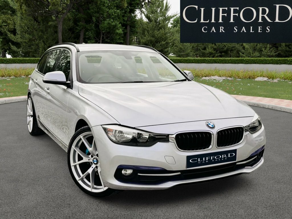 BMW 3 Series Estate Silver #3