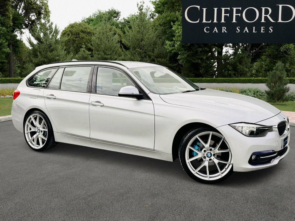 BMW 3 Series Estate Silver #4