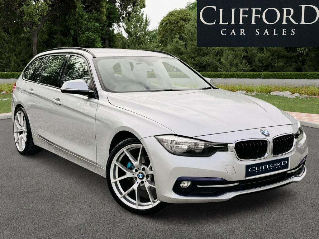 BMW 3 Series Estate Silver #2