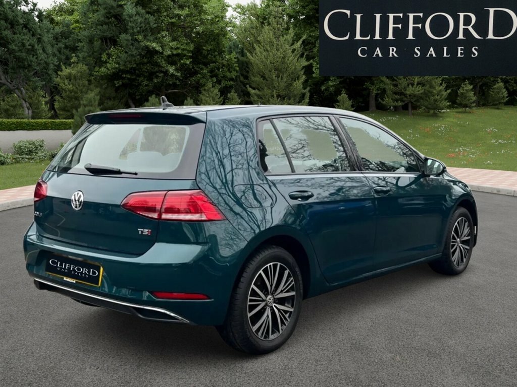 Volkswagen Golf Hatchback Green #4