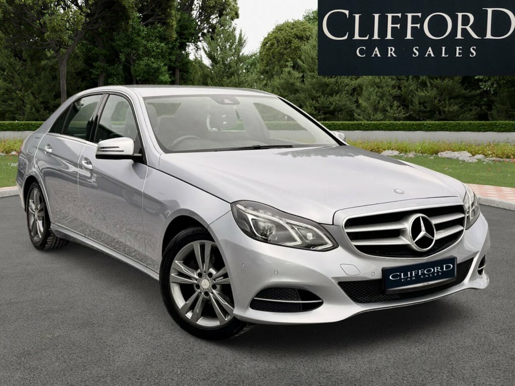 Mercedes-Benz E Class Saloon Silver #3